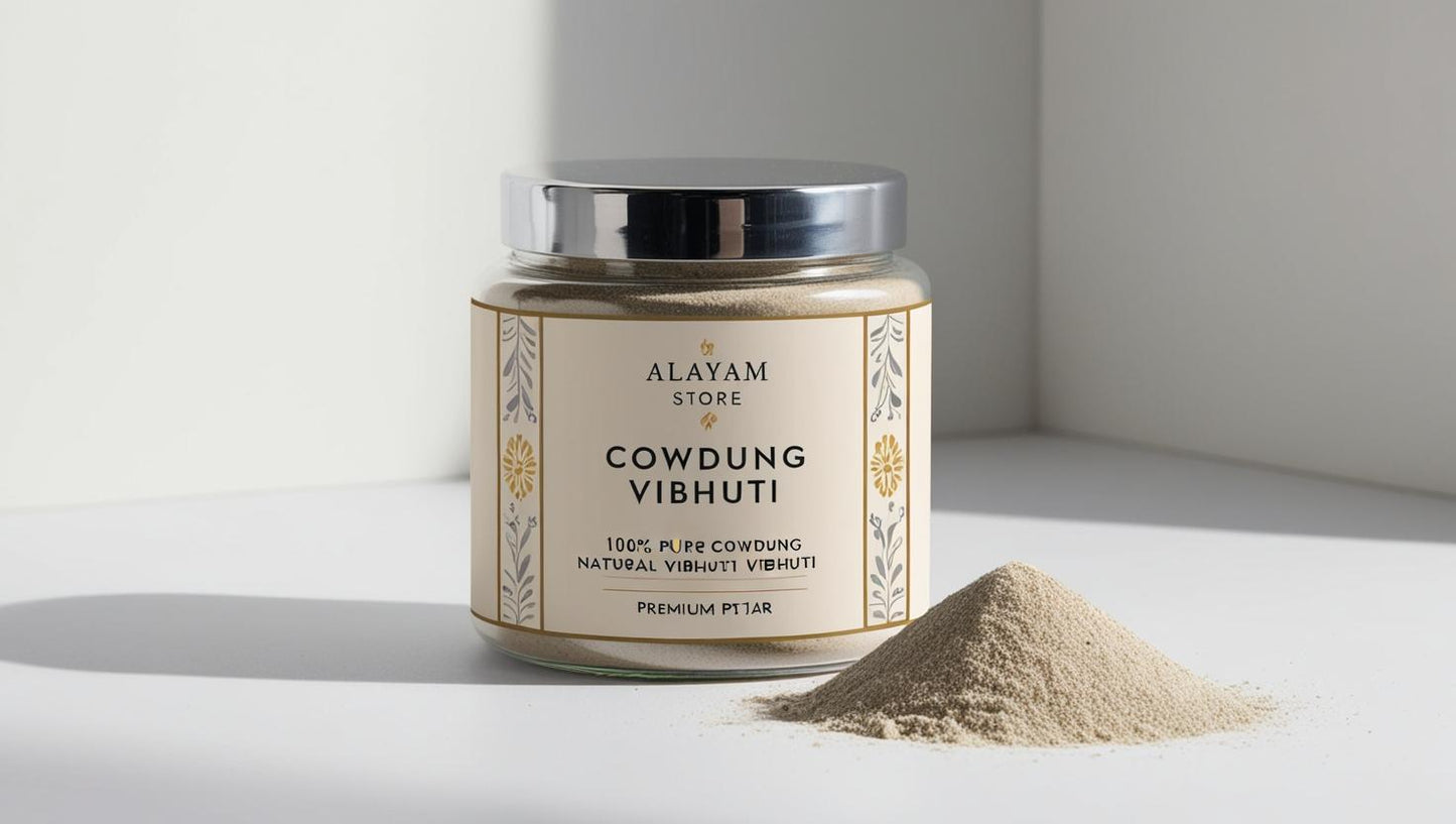 Cow Dung Natural Vibhuti